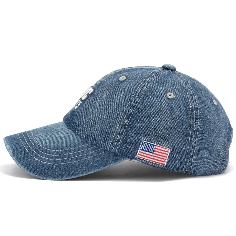 Denim Baseball Cap