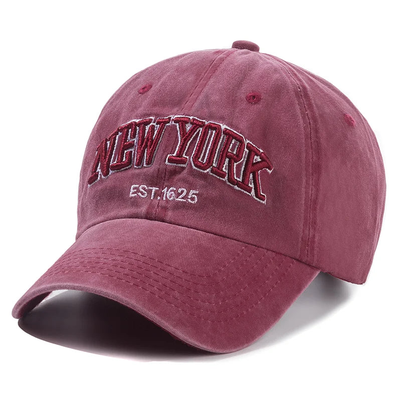 New York Washed Cotton Cap