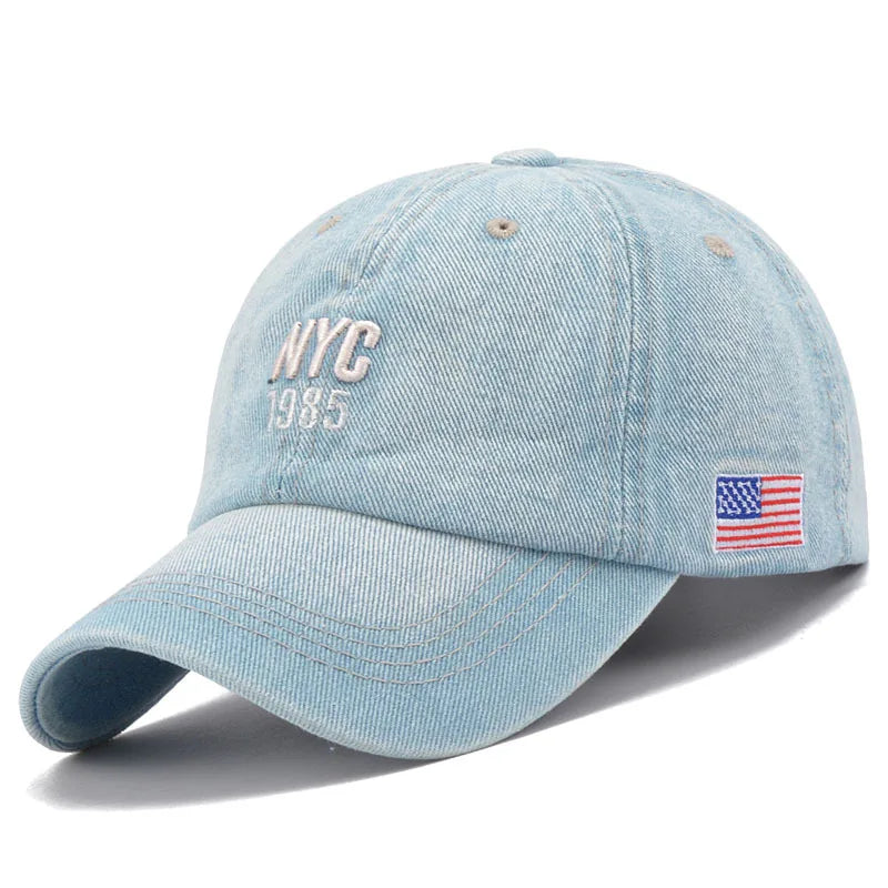 Denim Baseball Cap