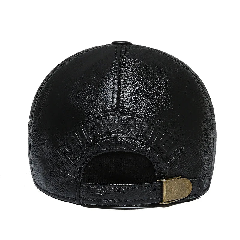 Newsboy  Leather Cap