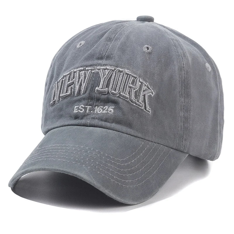 New York Washed Cotton Cap