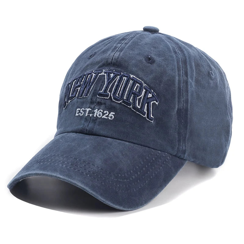 New York Washed Cotton Cap