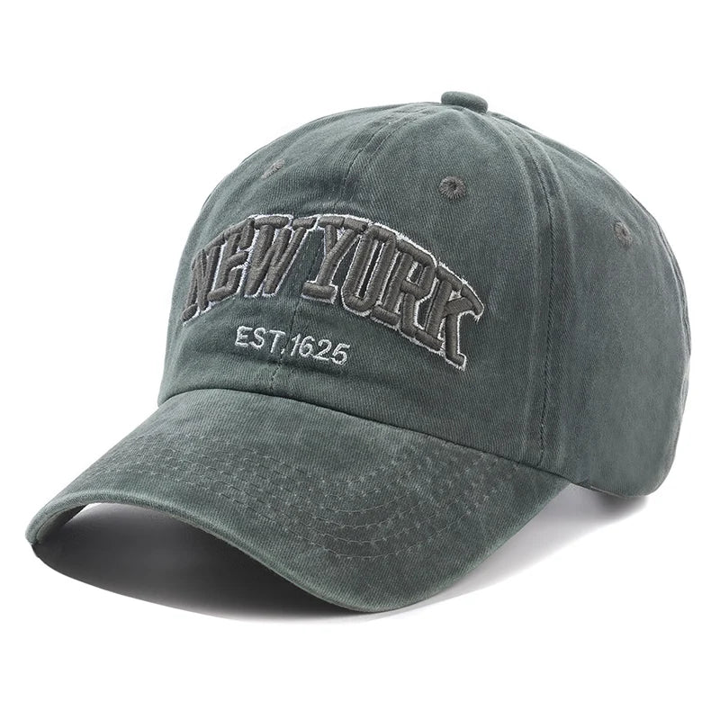 New York Washed Cotton Cap