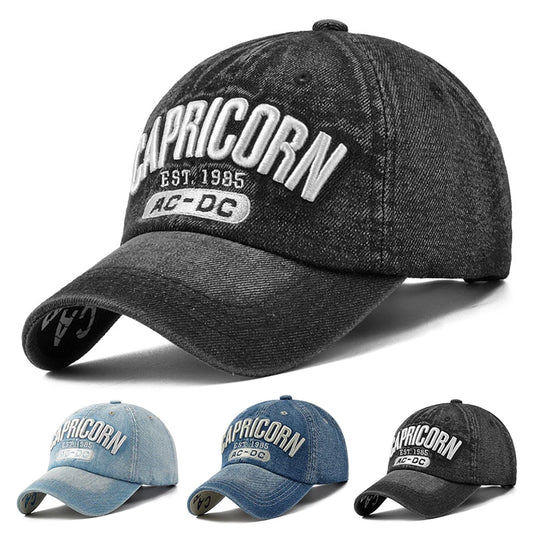 CAPRICORN Denim Baseball Cap