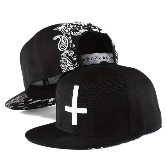 Flat Cross Hip-hop Hats