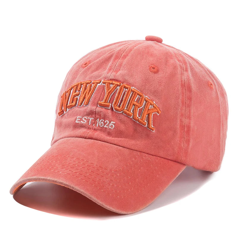 New York Washed Cotton Cap