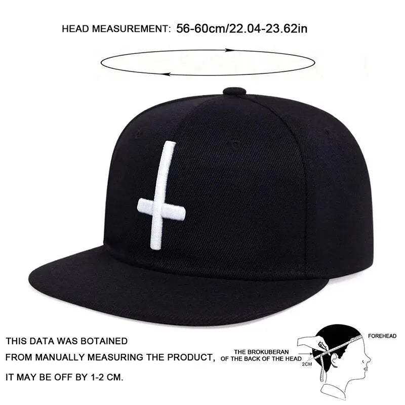 Flat Cross Hip-hop Hats