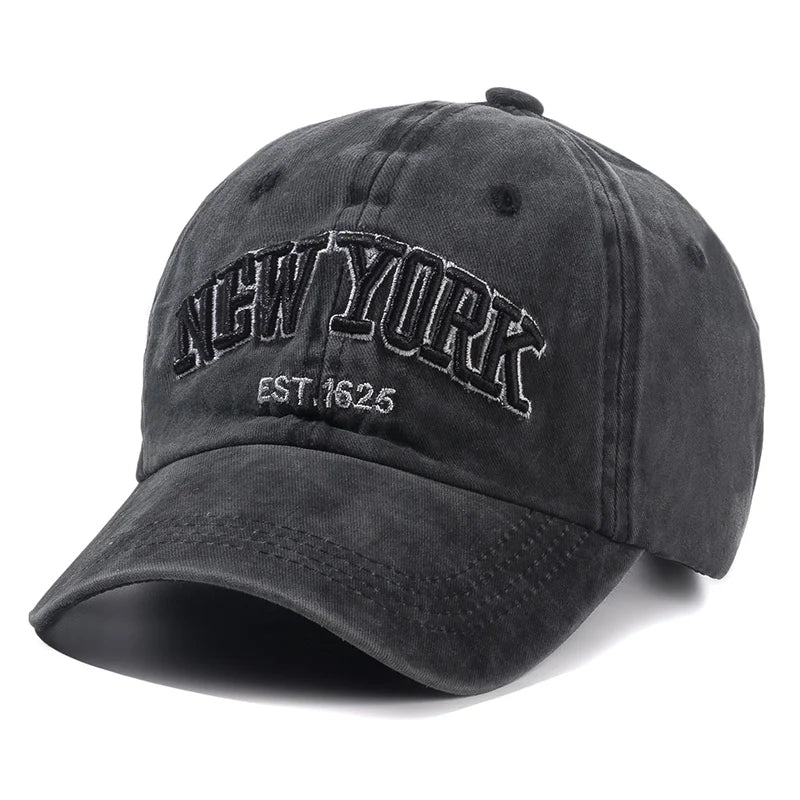 New York Washed Cotton Cap