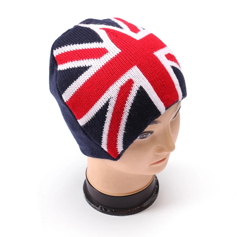 England Flag Knitted Hat