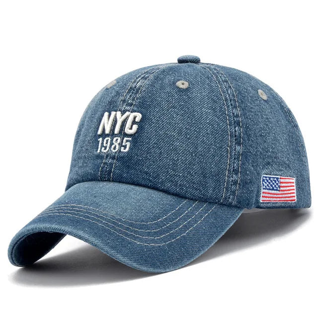 Denim Baseball Cap