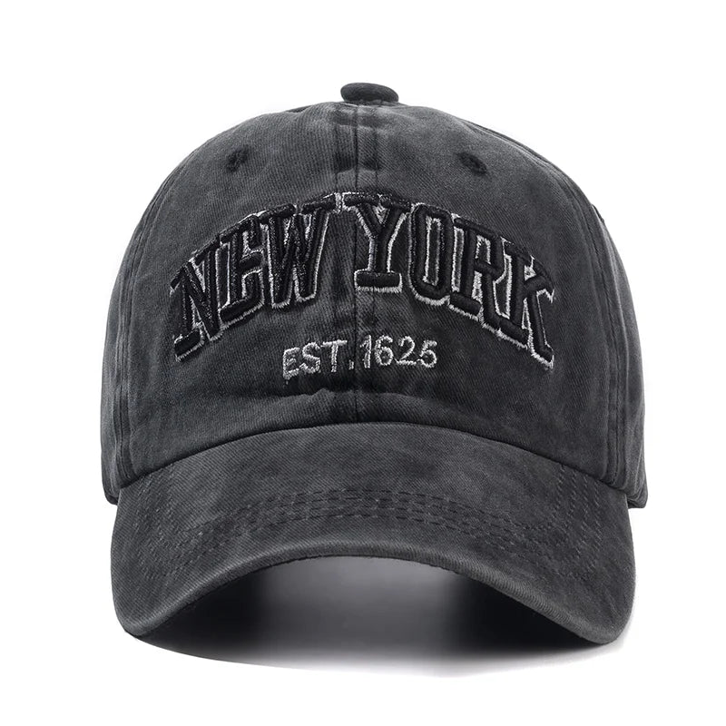 New York Washed Cotton Cap